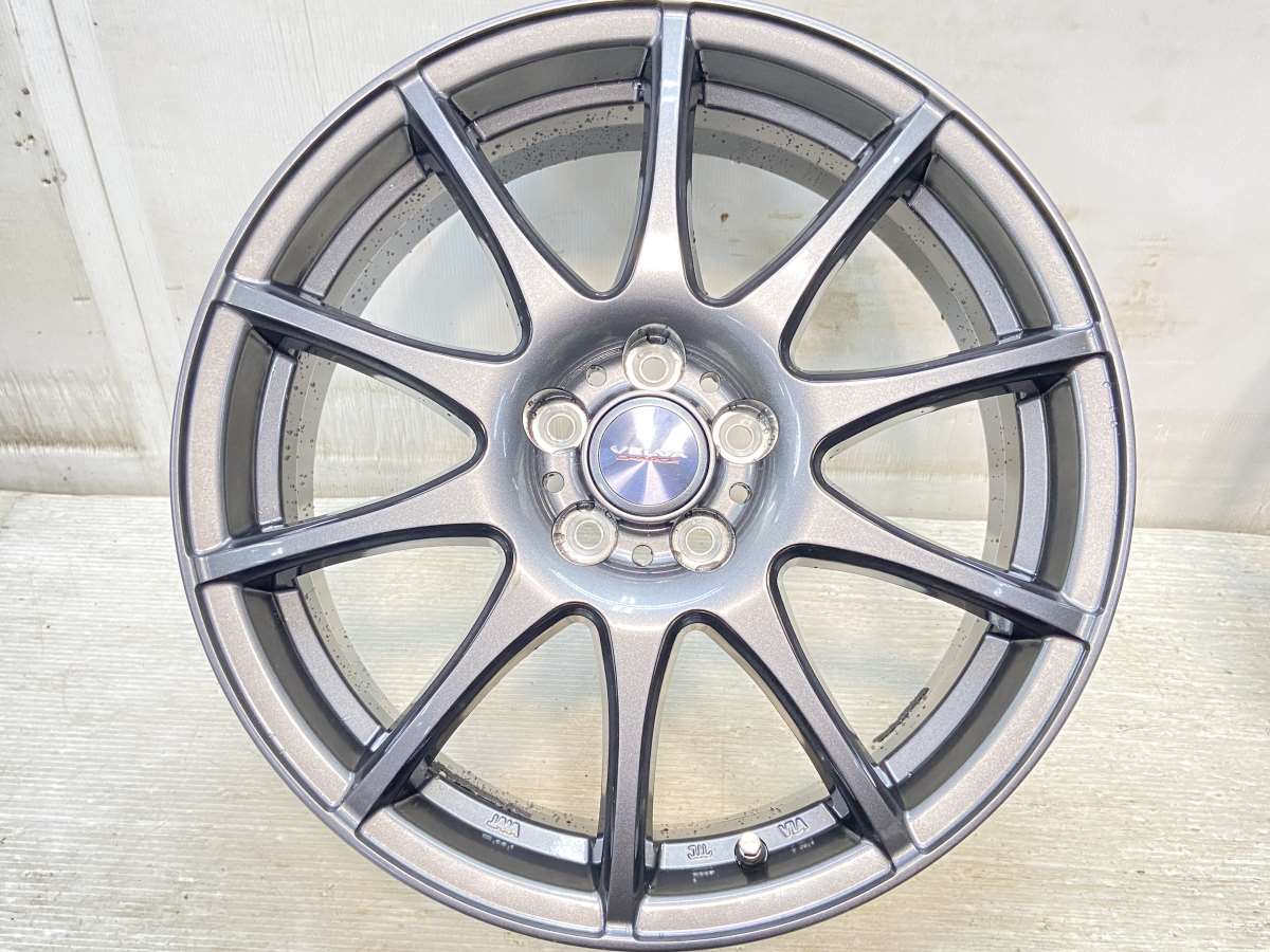 WEDS ヴェルバ チャージ 17x6.0J+40 100-5穴 本 – タイヤ・ホイール