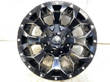 FUEL　D546　アサルト 17x8.5J+14 139.7-6穴 本