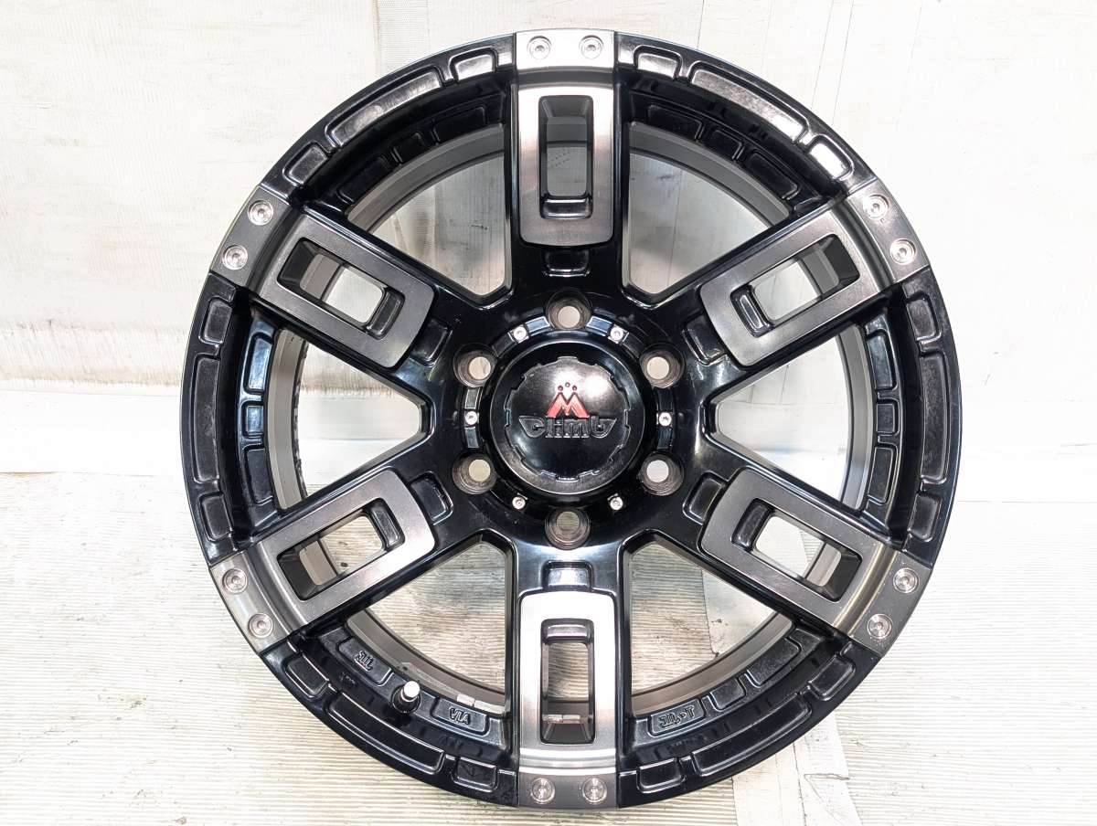 エムクライム カノン 17x8.0J+20 139.7-6穴 本 – タイヤ・ホイール