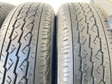 ブリヂストン K370 145/80R12 80/78LT /ダイハツ純正  4.0J+ 100-4穴 4本