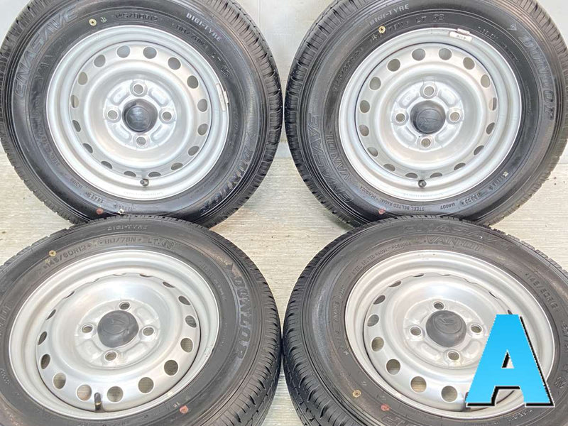 タイヤ・ホイール VAN01 145/80R12 エナセーブ 2025年製 ダンロップ VAN01 145/80R12 80/78N LT +トピー