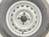 ダンロップ エナセーブ VAN01 145/80R12 80/78 LT /ダイハツ純正  4.0J+ 100-4穴 4本