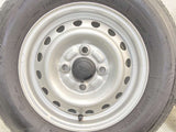 ブリヂストン K370 145/80R12 80/78LT /ダイハツ純正  4.0J+ 100-4穴 4本
