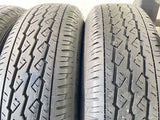 ブリヂストン K370 145/80R12 80/78LT /ダイハツ純正  4.0J+ 100-4穴 4本