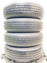 ブリヂストン K370 145/80R12 80/78LT /ダイハツ純正  4.0J+ 100-4穴 4本
