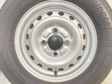 ブリヂストン K370 145/80R12 80/78LT /ダイハツ純正  4.0J+ 100-4穴 4本