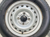 ヨコハマ スーパーバン 356 145/80R12 80/78LT /ダイハツ純正  4.0J+ 100-4穴 4本