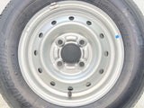 ブリヂストン K370 145/80R12 80/78LT /　 TOPY JQ 4.0J+ 100-4穴 4本