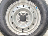 ブリヂストン K370 145/80R12 80/78LT /　 TOPY JQ 4.0J+ 100-4穴 4本