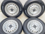 ブリヂストン K370 145/80R12 80/78LT /ダイハツ純正  4.0J+ 100-4穴 4本