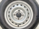 ブリヂストン K370 145/80R12 80/78LT /ダイハツ純正  4.0J+ 100-4穴 4本