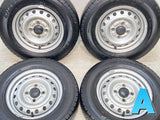 ダンロップ エナセーブ VAN01 145R12 6PR /スバル純正  4.0J+ 100-4穴 4本