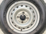 ダンロップ エナセーブ VAN01 145R12 6PR /スバル純正  4.0J+ 100-4穴 4本