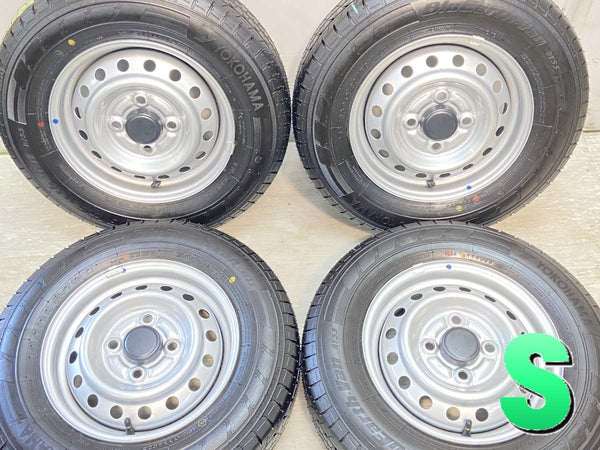 ヨコハマ ブルーアースバンRY55 145/80R12 80/78LT /　  4.0J+ 100-4穴 4本