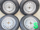 ヨコハマ ブルーアースバンRY55 145/80R12 80/78LT /　  4.0J+ 100-4穴 4本