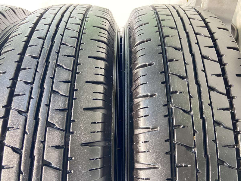 ダンロップ エナセーブ VAN01 145/80R12 80/78LT /日産純正  4.0J+ 100-4穴 4本