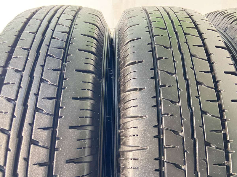 ダンロップ エナセーブ VAN01 145/80R12 80/78LT /日産純正  4.0J+ 100-4穴 4本