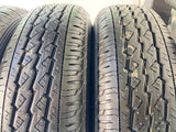 ブリヂストン K370 145/80R12 80/78LT /ダイハツ純正  4.0J+ 100-4穴 4本
