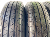 ヨコハマ ブルーアースVAN RY55 145/80R12 80/78LT /日産純正  4.0J+ 100-4穴 4本