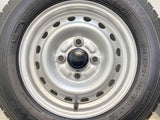 ダンロップ エナセーブ VAN01 145/80R12 80/78LT /ダイハツ純正  4.0J+ 100-4穴 4本