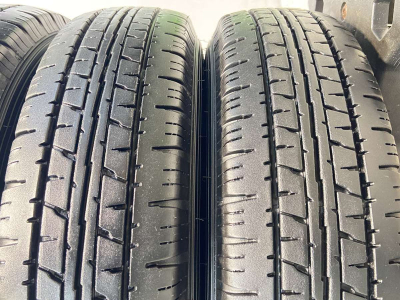 ダンロップ エナセーブ VAN01 145/80R12 80/78LT /ダイハツ純正  4.0J+ 100-4穴 4本