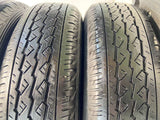 ブリヂストン K370 145/80R12 80/78LT /ダイハツ純正  4.0J+ 100-4穴 4本