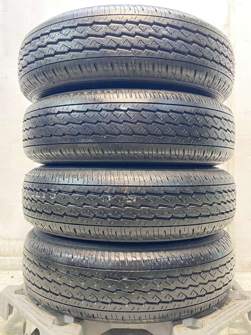 ブリヂストン K370 145/80R12 80/78LT /ダイハツ純正  4.0J+ 100-4穴 4本