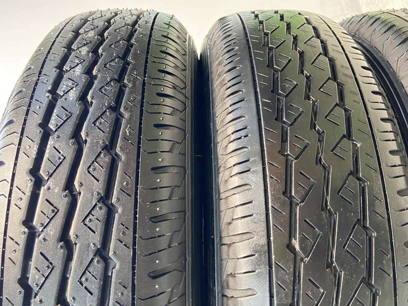 ブリヂストン K370 145/80R12 80/78LT /ダイハツ純正  4.0J+ 100-4穴 4本