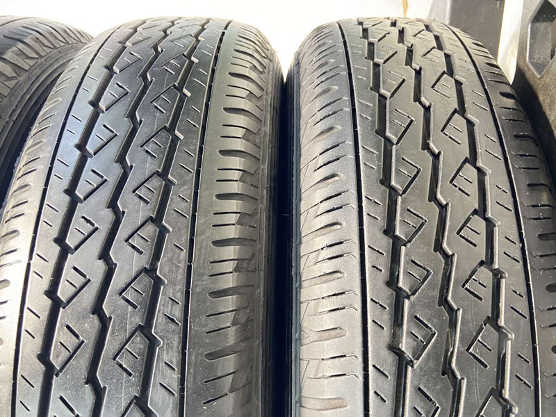 ブリヂストン K370 145/80R12 80/78LT /ダイハツ純正  4.0J+ 100-4穴 4本