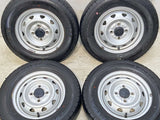 ダンロップ エナセーブ VAN01 145/80R12 80/78LT /　 キャロウィン 3.5J+ 100-4穴 4本
