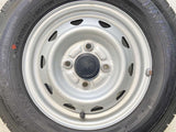 ダンロップ エナセーブ VAN01 145/80R12 80/78LT /　 キャロウィン 3.5J+ 100-4穴 4本
