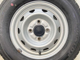 ダンロップ エナセーブ VAN01 145/80R12 80/78LT /　 キャロウィン 3.5J+ 100-4穴 4本