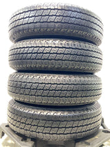 ヨコハマ スーパーバン 356 145/80R12 80/78LT /ダイハツ純正  4.0J+ 100-4穴 4本