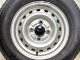 ヨコハマ スーパーバン 356 145/80R12 80/78LT /ダイハツ純正  4.0J+ 100-4穴 4本