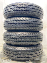 ヨコハマ スーパーバン 356 145/80R12 80/78LT /　  4.0J+ 100-4穴 4本
