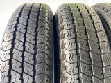 ヨコハマ スーパーバン 356 145/80R12 80/78LT /　  4.0J+ 100-4穴 4本