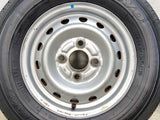 トーヨータイヤ V-02 145R12 6PR /ホンダ純正  3.5J+ 100-4穴 4本