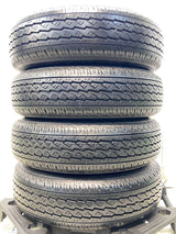 ブリヂストン K370 145/80R12 80/78LT /スバル純正  4.0J+ 100-4穴 4本