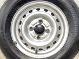 ブリヂストン K370 145/80R12 80/78LT /スバル純正  4.0J+ 100-4穴 4本