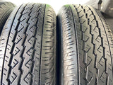 ブリヂストン K370 145/80R12 80/78LT /スバル純正  4.0J+ 100-4穴 4本