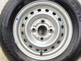 ブリヂストン K370 145/80R12 80/78LT /　  4.0J+ 100-4穴 4本
