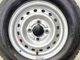 ダンロップ エナセーブ VAN01 145/80R12 80/78LT /　 TOPY A100 4.0J+ 100-4穴 4本