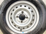 ブリヂストン K370 145/80R12 80/78LT /　  4.0J+ 100-4穴 4本