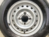 ブリヂストン K370 145/80R12 80/78LT /　  4.0J+ 100-4穴 4本