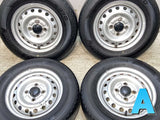 ブリヂストン K370 145/80R12 80/78LT /ダイハツ純正  4.0J+ 100-4穴 4本