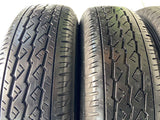 ブリヂストン K370 145/80R12 80/78LT /ダイハツ純正  4.0J+ 100-4穴 4本