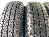 ヨコハマ スーパーバン 356 145/80R12 80/78LT /ホンダ純正  4.0J+ 100-4穴 4本