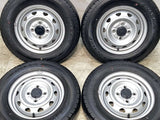 ダンロップ エナセーブ VAN01 145R12 6PR /　 キャロウィン 3.5J+ 100-4穴 4本