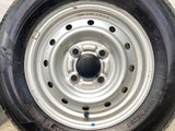 ブリヂストン K370 145/80R12 80/78LT /スズキ純正  4.0J+ 100-4穴 4本