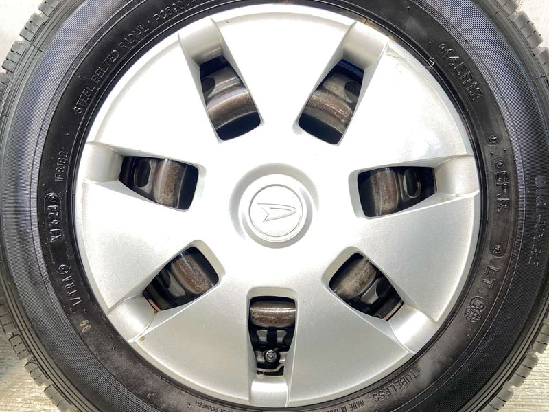 ダンロップ エナセーブ VAN01 145R12 6PR /ダイハツ純正  4.0J+ 100-4穴 4本